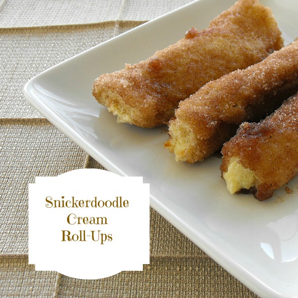 Snickerdoodle Cream Roll Ups