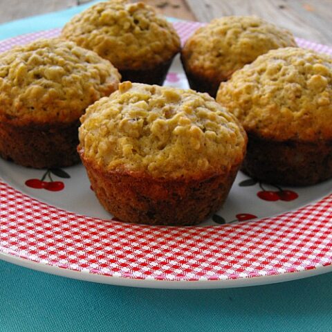 Banana Oatmeal Muffins