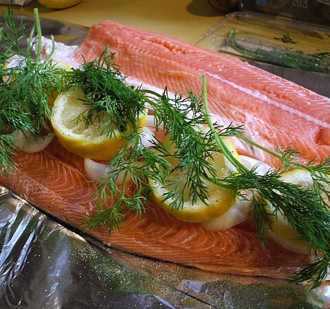 Grilled Salmon