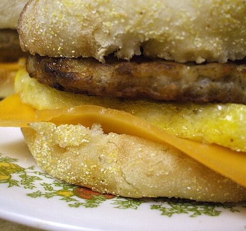 Homemade Egg McMuffins