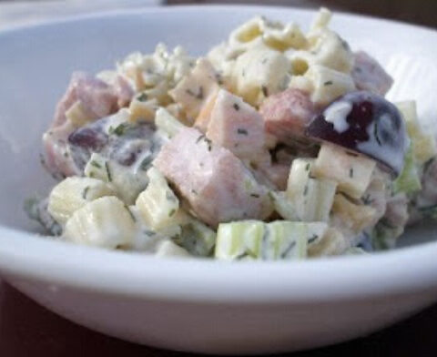 Summer Ham Pasta Salad