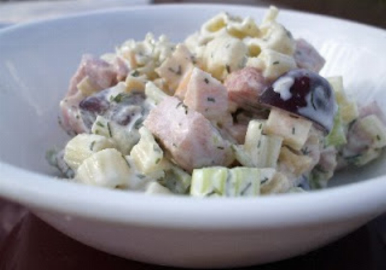 Summer Ham Pasta Salad