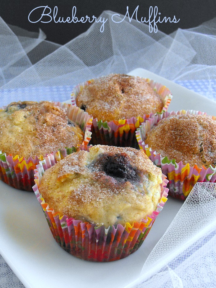 Old Fashioned Blueberry Muffins