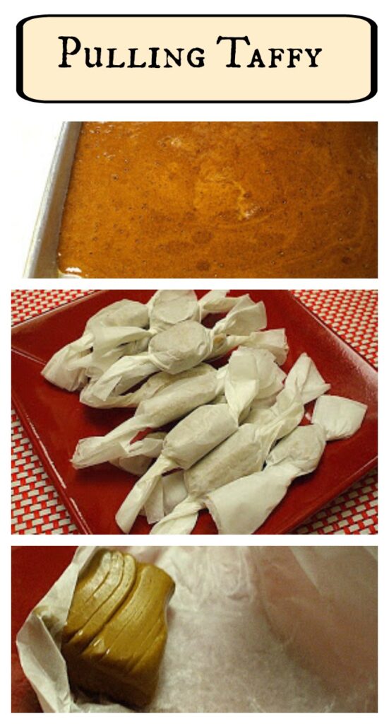 Homemade Molasses Taffy