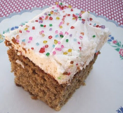 Banana Cake with Cream Cheese Frosting