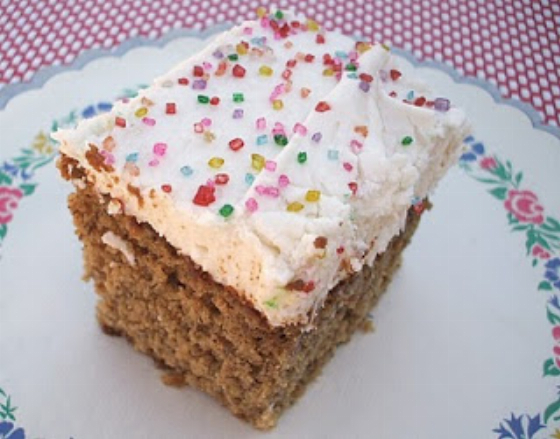 Banana Cake with Cream Cheese Frosting