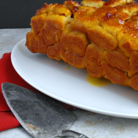 Orange Bubble Bread