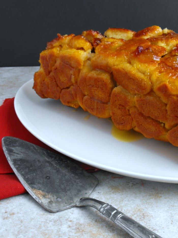 Orange Bubble Bread