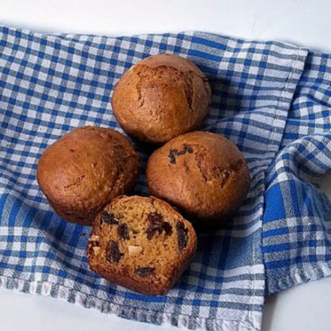 Cherry Spelt Muffins