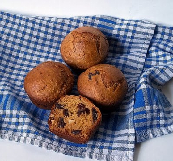 Cherry Spelt Muffins