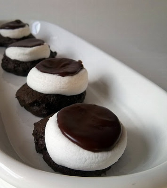 Chocolate Marshmallow Cookies