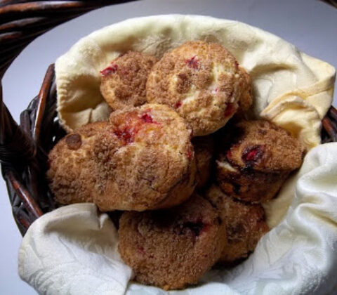 Cranberry Crumb Muffins