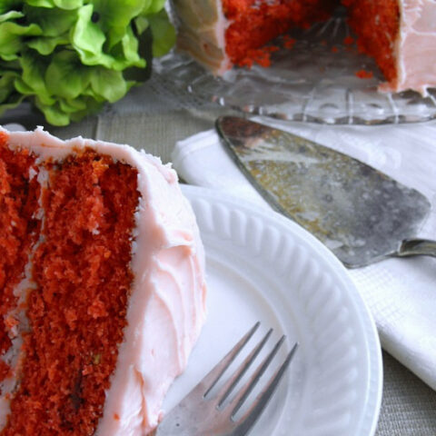 Fresh Strawberry Jell-O Cake