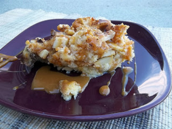 Caramel Apple Bread Pudding