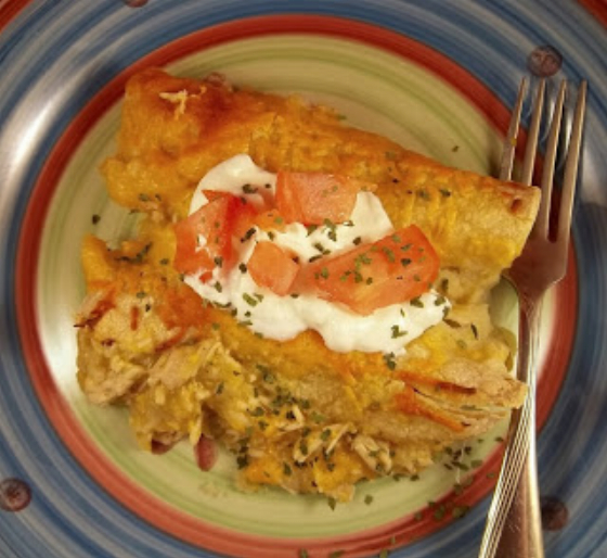 Honey Lime Enchiladas