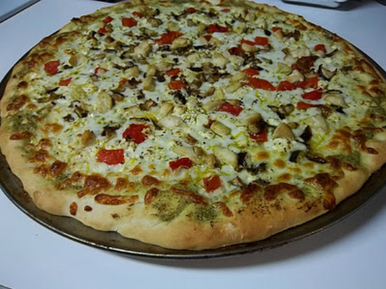 Mediterranean Pizza