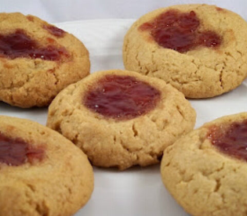 Peanut Butter and Jelly Cookies