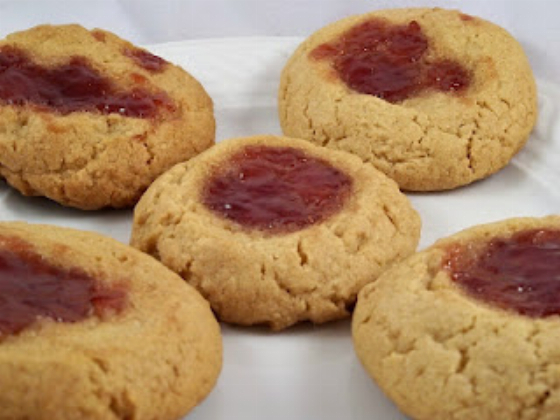 Peanut Butter and Jelly Cookies