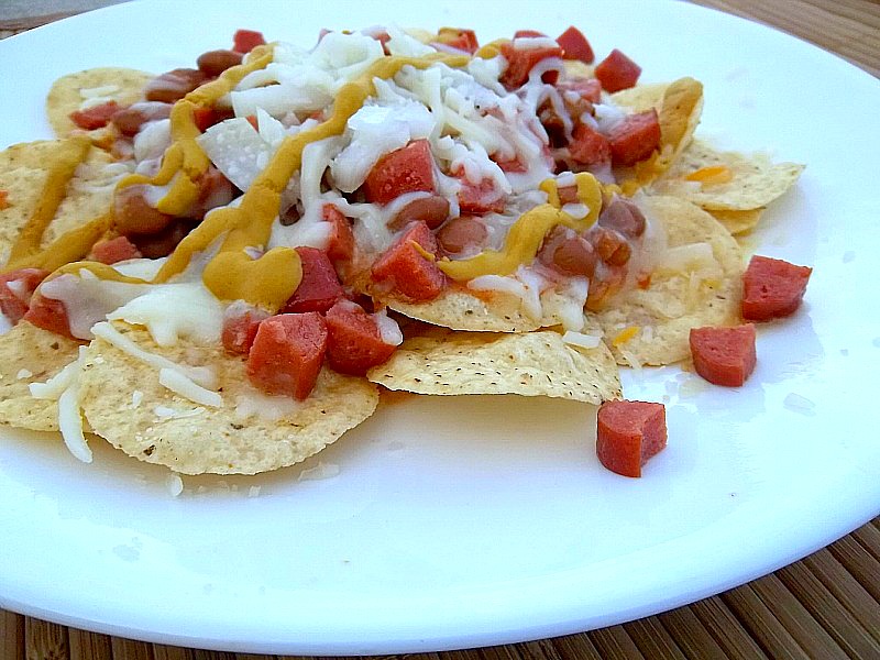 Chili Dog Nachos