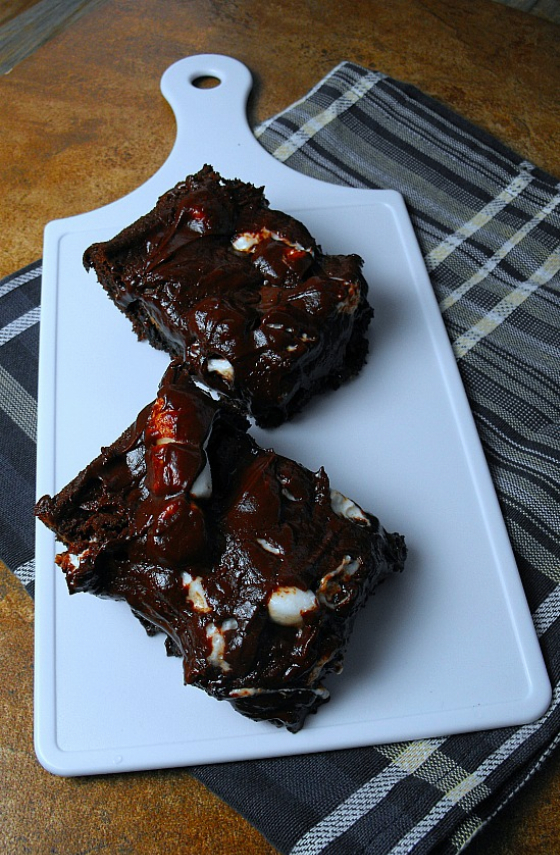 Rocky Road Fudge Bars