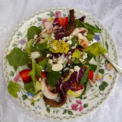 Strawberry and Steak Salad