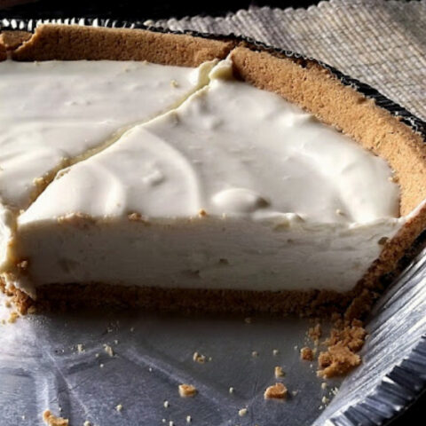 Cheese Cream Pie for Pi Day