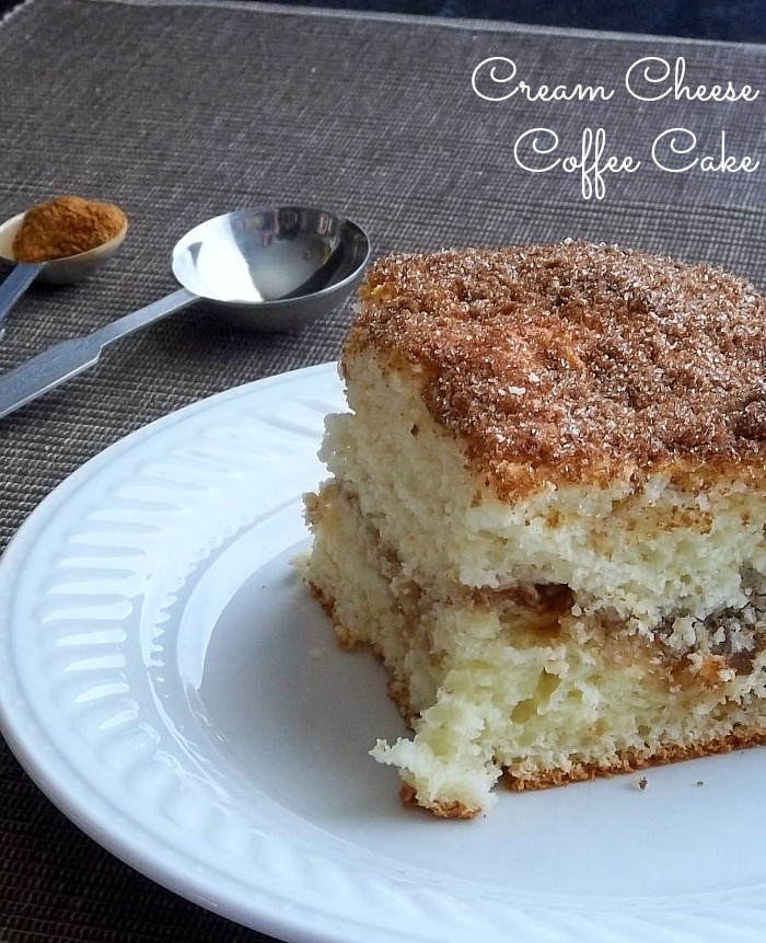 Cream Cheese Coffee Cake