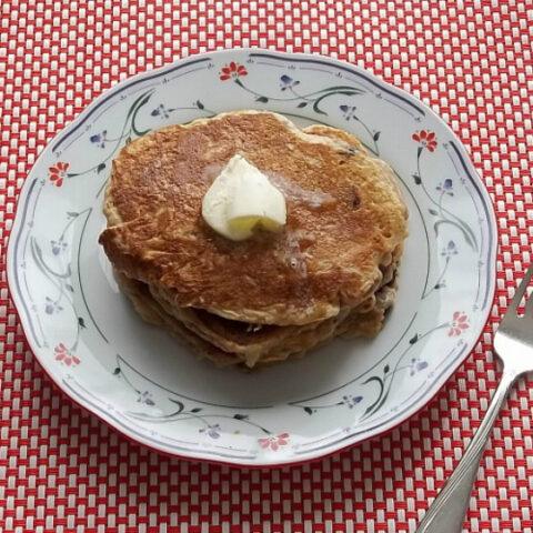 Apple Walnut Pancakes