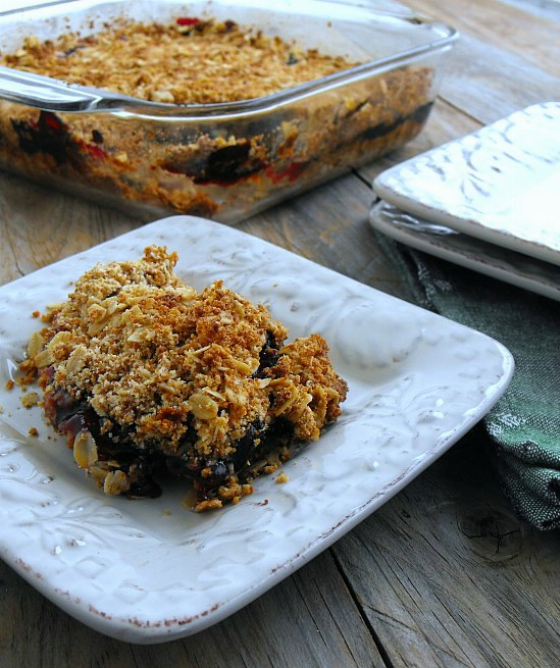 Blueberry Oat Bars