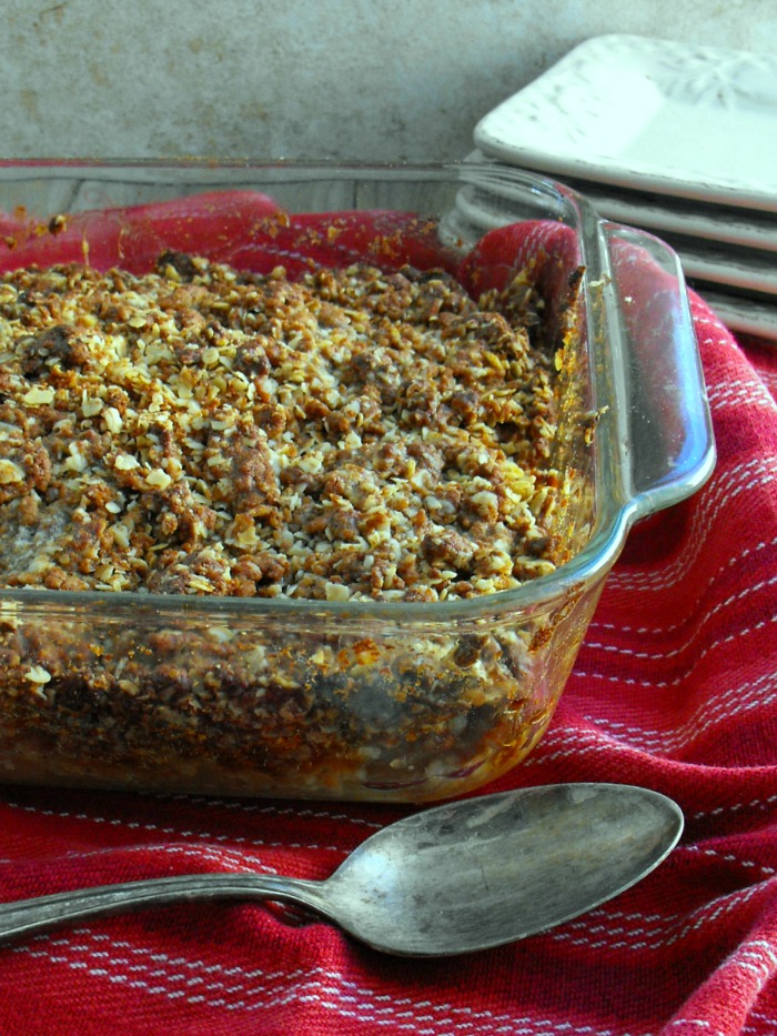 Basic Apple Crisp and Its Gluten/Sugar Free Cousin