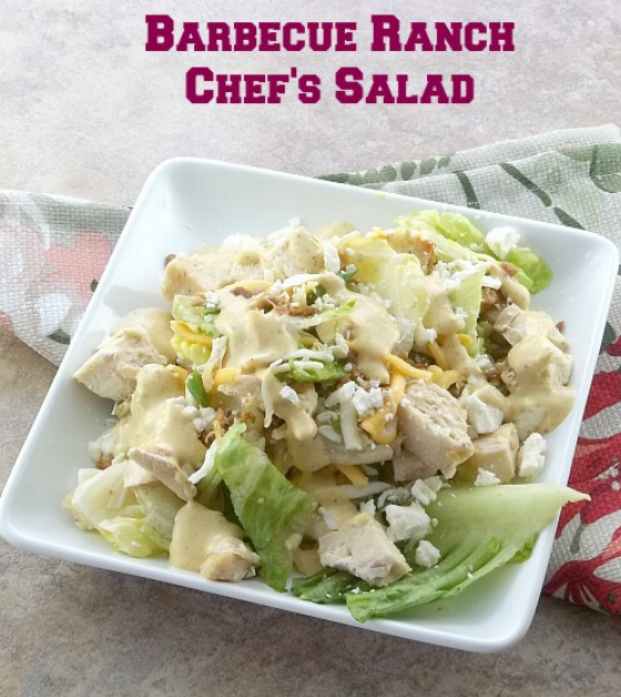 Barbecue Ranch Chef Salad