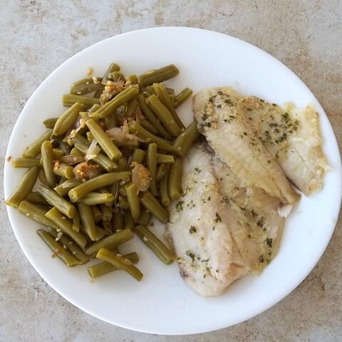 Baked Dijon Tilapia Fillets