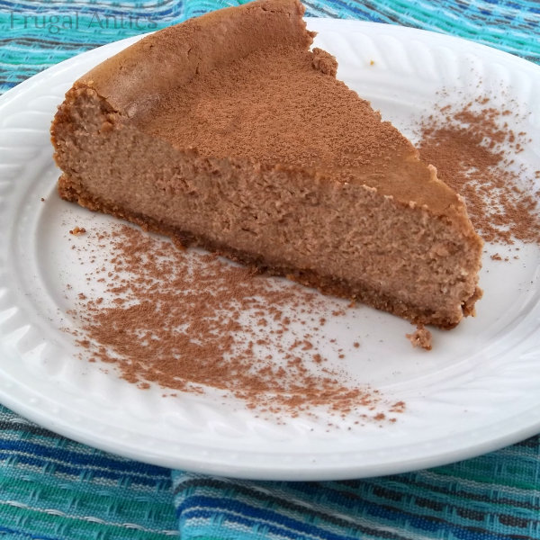 Low Carb Chocolate Cheesecake