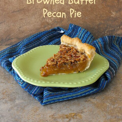 Browned Butter Maple Pecan Pie