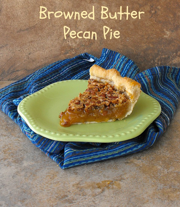 Browned Butter Maple Pecan Pie