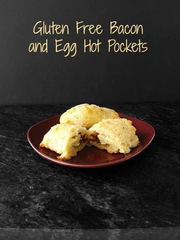 Gluten Free Eggs and Bacon Hot Pockets