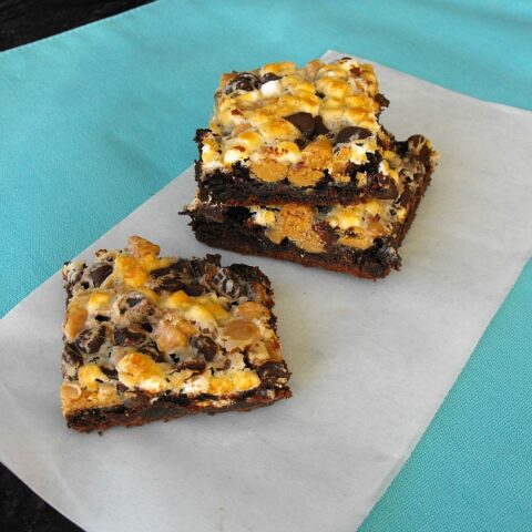 Peanut Butter Marshmallow Magic Bars