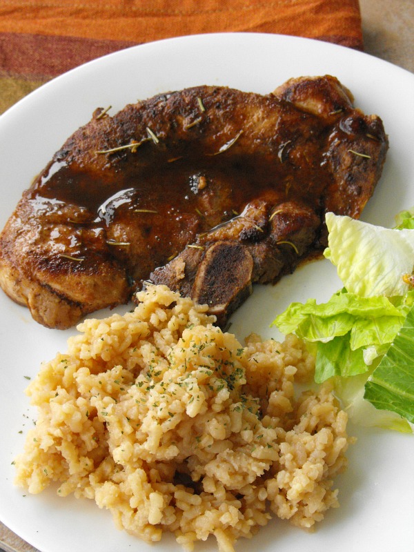 Maple Dijon Pork Chops