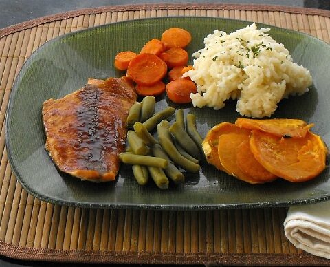 Paleo Glazed Salmon