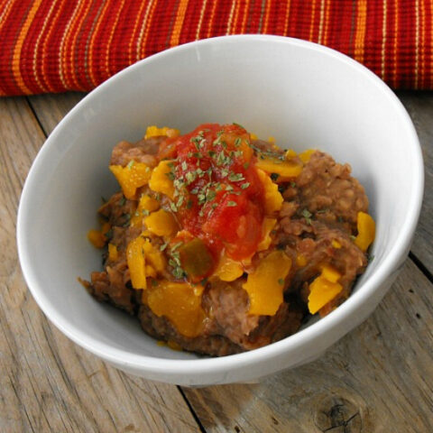 Crock Pot Refried Beans