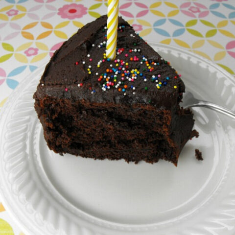 Chocolate Bundt Cake with Chocolate Ganache Frosting