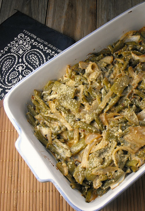 Not Your Mother’s Green Bean Casserole