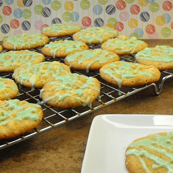 White Chocolate Limeade Cookies