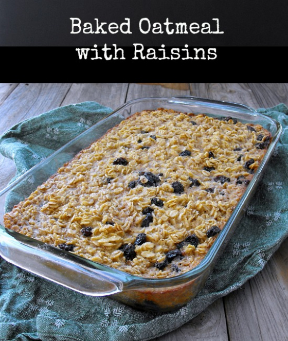 Baked Oatmeal