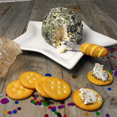 Olive and Thyme Cheese Ball