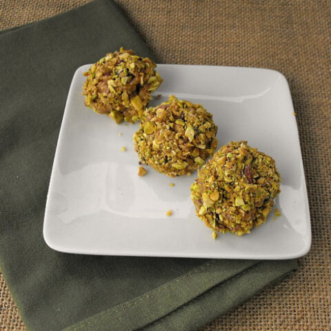 Pistachio Breakfast Balls