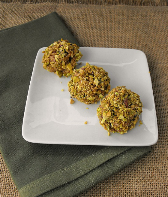 Pistachio Breakfast Balls