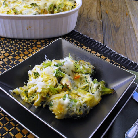 Spaghetti and Vegetable Frittata