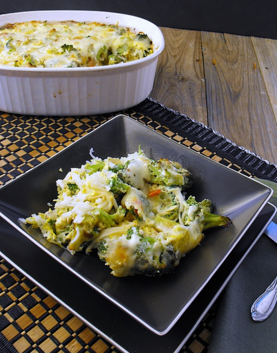 Spaghetti and Vegetable Frittata