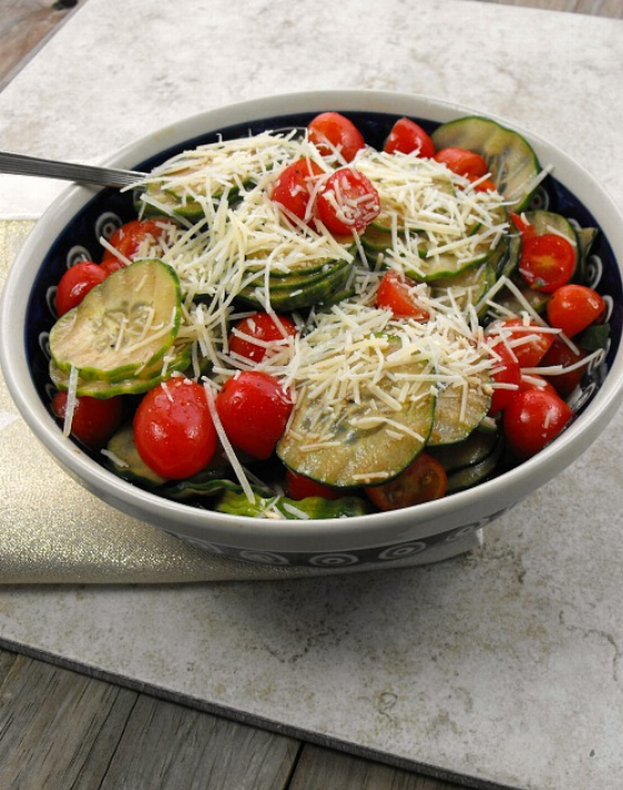 Cucumber and Tomato Salad